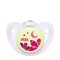 Nuk Trendline Night & Day Πιπίλα Σιλικόνης Ροζ Φεγγαράκι 6-18m 1τμχ Nuk Trendline Night & Day Πιπίλα Σιλικόνης Ροζ Φεγγαράκι 6-18m 1τμχ