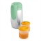 Chicco Термична поставка за шише и поставка за храна Термос за бебешки бутилки и храна, 2 контейнера x250 ml