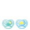 Avent Ultra Air Ορθοδοντική Σιλικόνης 0-6m SCF344/20 Γαλάζιο-Πράσιν...