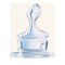 Nuk Classic Θηλή Σιλικόνης S (Μικρή Οπή για Λεπτόρρευστα Υγρά) με Β...