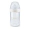 Nuk Nature Sense Μπιμπερό PP Θηλή Σιλικόνης Medium 0-6m Άσπρο 260ml