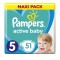 Pampers Active Baby Dry Maxi Pack No 5 (11-16Kg) 51Τμχ