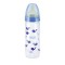 Nuk New Classic Μπιμπερό Πολυπροπυλένιου PP 6+m Θηλή Kαουτσούκ Μπλε...