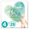 Pampers Pure Protection No 4 (9-14kg) 28τμχ Pampers Pure Protection No 4 (9-14kg) 28τμχ