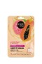Organic Shop Maschera in tessuto anti-età e anti-ossidazione con vitamina C Guava e papaia 1 pezzo