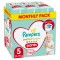 Pantallona Pampers Monthly Care No 5 (12-17 kg) 102 copë