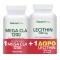 Natures Plus Promo Mega CLA 1200mg 60 Softgels & Lecithin 1200mg 90...