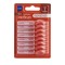 Intermed Mini Brossettes Interdentaires Ergonomiques avec Manche 0,5mm Rouge 8pcs