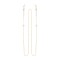 Dalee Αλυσίδα Γυαλιών Two Size Pearls Stainless Steel