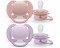 Philips Avent Ultra Soft SCF091/31 Σομόν/Μωβ 0-6m, 2 τεμάχια
