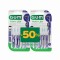 Gum Promo 1512 Trav-Ler Interdental Iso 3 1,2 ملم أرجواني أسطواني، 2x6 قطع