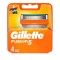 Gillette Fusion Ανταλλακτικά Ξυριστικής Μηχανής 4τμχ
