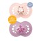 Mam Rubber Pacifiers 16+ months Original Pink/Purple 2pcs