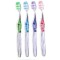 Elgydium Interactive Soft، Soft، Toothbrush مع 2 أطوال شعيرات 1 قطعة