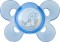 Chicco Physio Comfort 0-6m, Πιπίλα Σιλικόνης Μπλε Με Θήκη που Αποστ...