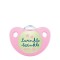 Nuk Night & Day Πιπίλα Σιλικόνης Ροζ twinkle twinkle 0-6m ( 10.730....