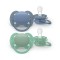 Philips Avent Ultra Soft Ορθοδοντική Πιπίλα Σιλικόνης Μπλε/Πράσινο ...