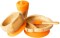 Eco Rascals Bamboo Set Ladybird Orange Plate, Straw Cup, Bowl & Spoon Eco Rascals Bamboo Set Ladybird Orange Plate, Straw Cup, Bowl & Spoon