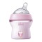 Chicco Natural Feeling Πλαστικό Μπιμπερό Ροζ 0m+, 150ml