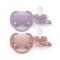 Philips Avent Ultra Soft Ορθοδοντική Πιπίλα Σιλικόνης Μωβ/Ροζ 6-18m...