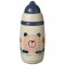 Tommee Tippee Κύπελλο ισοθερμικό με καλαμάκι γκρι 266ml 12m+ Tommee Tippee Κύπελλο ισοθερμικό με καλαμάκι γκρι 266ml 12m+