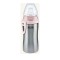Nuk First Choice Active Cup 12m+ Ανοξείδωτο Παγουράκι με Στόμιο Ροζ...