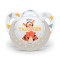 Nuk Trendline Disney Winnie the Pooh (10.370.324) Ciuccio in silicone Tigre Bianco-Grigio 0-6m 1pz