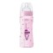 Chicco Πλαστικό Mπιμπερό Well Being 0 BPA 4m+ Ροζ, Θηλή Σιλικόνης Γρήγορης Ροής 330ml (70735-11)
