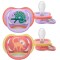 Philips Avent Pacifier SCF349/47 Ultra Air 18m+ Μωβ/Σομόν με Ζωάκια...