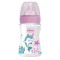 Chicco Well Being Kunststoff-Babyflasche, rosa, Anti-Kolik-System mit Silikonsauger, 0 Monate+, 150 ml
