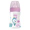 Chicco Well Being Πλαστικό Μπιμπερό Ροζ Anti-Colic System με Θηλή Σ...