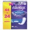 Grandes serviettes Always Daily Protect 68 pièces