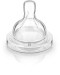Avent Θήλες σιλικόνης 2 οπών - χωρίς BPA 2τεμ Avent Θήλες σιλικόνης 2 οπών - χωρίς BPA 2τεμ