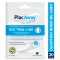 PlacAway Eco Twin-Line Double Bleaching Dental Floss with Handle 30pcs