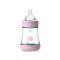 Biberon in plastica Chicco Perfect 5 rosa con tettarella in silicone 0+ mesi 150ml