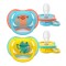Philips Avent Pacifier Ultra Air SCF349/58  Γαλάζιο/Κίτρινο με Ζωάκ...