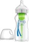 Dr. Browns Οptions+ Anti-Colic Γυάλινο Μπιμπερό Mε Φαρδύ Λαιμό & Θη...
