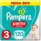 Pampers Pants Μέγεθος 3 (6-11 kg) Πάνες-βρακάκι 120τμχ Pampers Pants Μέγεθος 3 (6-11 kg) Πάνες-βρακάκι 120τμχ