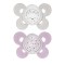 Chicco Physio Comfort Night Πιπίλα Σιλικόνης Lumi 16-36Μ (2Τμχ) Με ...