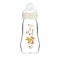 Mam Feel Good Glass Baby Bottle with Silicone Nipple for 2+ months Beige 260ml
