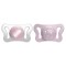 Chicco Πιπίλα Σιλικόνης PhysioForma Ροζ 0-2m, 2 τεμάχια