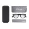 Popme Reading Glasses Roma Black Licorice Popme Reading Glasses Roma Black Licorice