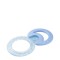 Nuk Teething Rings Cool 3-12 Months, Blue 2pcs