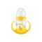 Nuk First Choice Εκπαιδευτικό Μπιμπερό με Λαβές 6m+ Κίτρινο με Δειν...