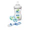Avent Promo Elephant Πλαστικό Μπιμπερό Μπλε-Πράσινο Natural 0-12 μη...