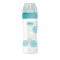 Chicco Μπιμπερό Γυάλινο Well Being Σιέλ 240 ml με Θηλή Σιλικόνης 0M+ Chicco Μπιμπερό Γυάλινο Well Being Σιέλ 240 ml με Θηλή Σιλικόνης 0M+