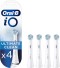 Koka zëvendësuese Oral-B iO Ultimate Clean White për furçë dhëmbësh elektrike 4 copë
