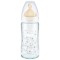 Nuk First Choice Plus (10.745.102 )Μπιμπερό Γυάλινο 0-6 Μηνών με Θη...
