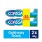 Corega Promo كريم التثبيت المحايد لطقم الأسنان الصناعية 2 × 40 غرام