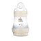 Пластмасова бебешка бутилка Mam Easy Start Anti-Colic със силиконов биберон 0+ месеца Бежово 160 мл